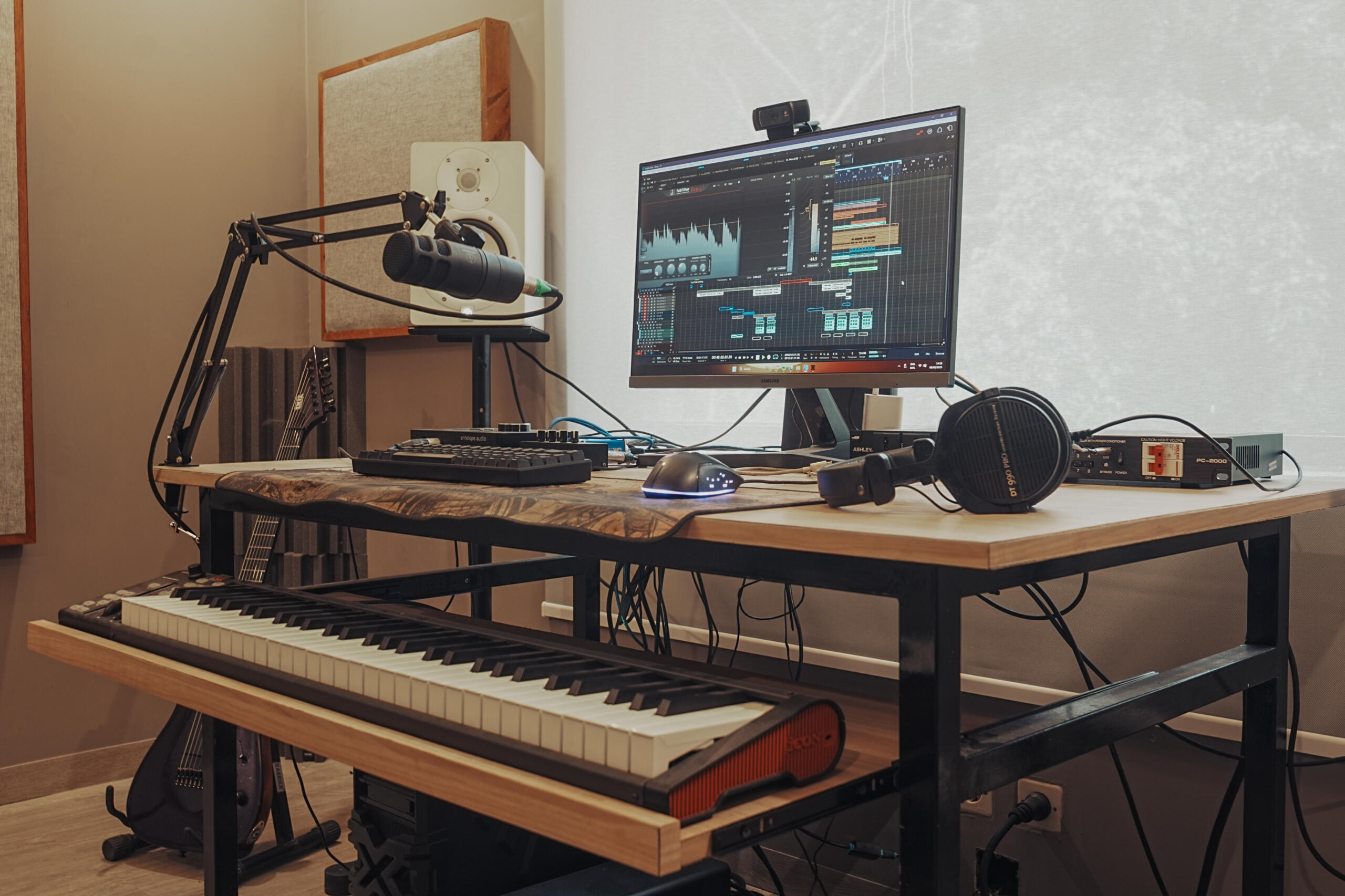 Studio console